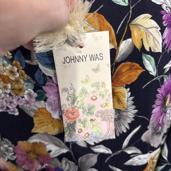 NWT John Was Fall Dance Tie Front Dress XL New With Tags - Picture 7 of 15